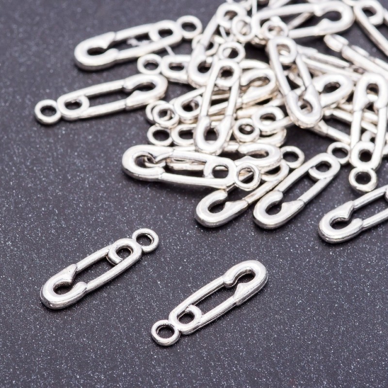 Findings Pendant Pin, diameter 5mm, length 19mm hole 3mm pkg. 20g 39pcs