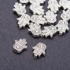 Pendant bead insert 'Hand' 12×10×3 mm hole-drilled, packaged 20g ± 17pcs