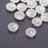 Wooden bead-insert 9x3 mm, diameter 9x3 mm drill holes, packaging 20 g ± 17 pcs