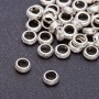 Findings Bead Insert Pandora Ring, diameter 7x3mm, hole diameter 5mm, pack 20g +/- 75pcs