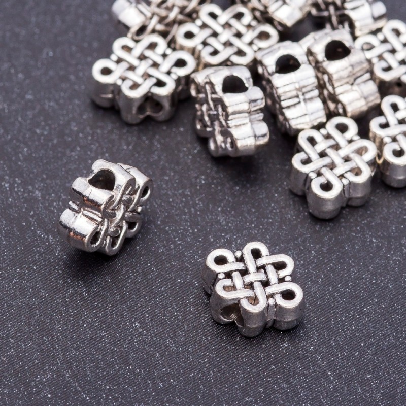 Fur­ni­tura bead inlay Frevo­lìte, diameter 9×12×5mm, hole 3mm, packaging 20g ± 15pcs