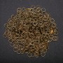 Connector Ring Findings, 6.5mm Diameter, 30g Pack, Bronze Colour