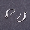 Earring Hooks L 20mm, Colour 'Silver'