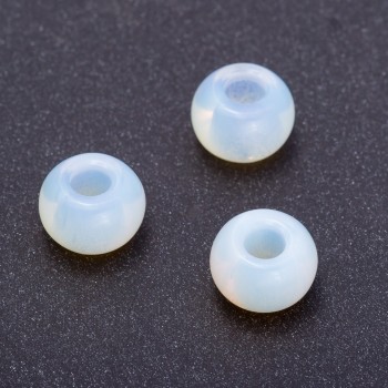 Pandora Bead Moonstone 14x10mm, hole diameter 5mm