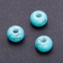 Pandora Bead Turquoise 14x10mm, hole diameter 5mm
