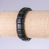Bracelet Aventurine "Blue Sand Cairo Night", 15x11mm link, on elastic