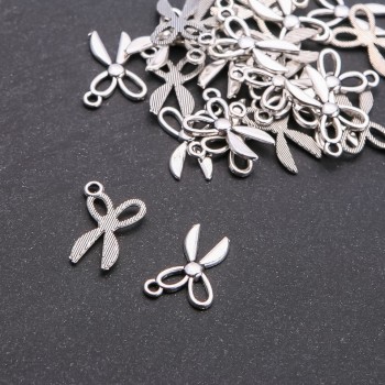 Findings Pendant Scissors dmm, length 14x20mm, pack 20g +/- 24pcs