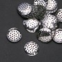 Findings Sieve Brooch Base d20mm, pack 68pcs