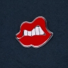 Clearance! "Lips" Brooch 46x37mm