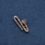 Musical Brooch "Trumpet" 38x20mm, Gold Metal Colour
