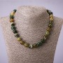 Agate Necklace, Smooth Round Bead, Diameter 12mm, Length 45cm