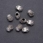 Bead Insertion Hedgehog Pandora, diameter 13x10mm, hole diameter 4.5 mm, packaged 20g +/- 9 pieces