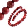 Natural Stone Beads on Thread Aventurine Golden Sand 12mm, length 36.5cm