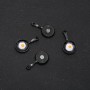 Findings Frying Pan with Fried Egg Pendant enamel 26x14mm pack of 4