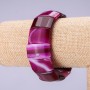 Agate Link Bracelet 15x25mm, circumference 18cm
