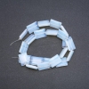 Beads Moonstone (Synthetic) Rectangle, Size 13x18x4mm Strand, Length 39cm
