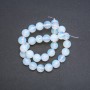 Beads Moonstone (Synthetic) Round, Diameter 12mm Strand, Length 37cm +