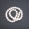Sponge Coral Beads White Ball, Diameter 10mm Strand, Length 39cm