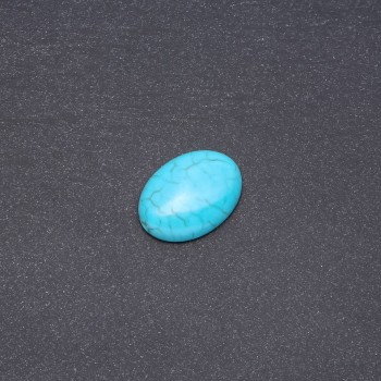 Cabochon Stone “Turquoise” (Pressed) 25x18mm