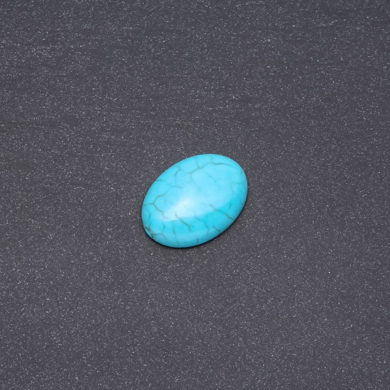 Cabochon Stone “Turquoise” (Pressed) 25x18mm
