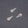 Findings Pendant Drop 8x18mm pack 20g +/-30 pcs
