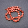 Beads Aventurine "Golden Sand" Faceted, Diameter 8x10mm Strand, Length 40cm