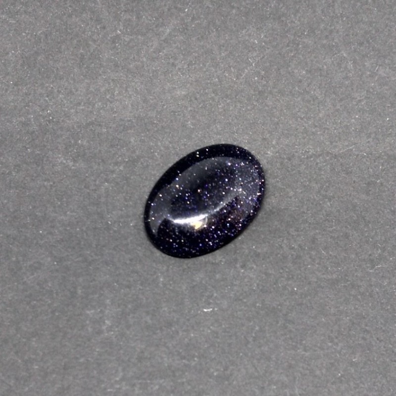 Cabochon Aventurine Blue Sand Night Cairo artificial 25x18mm