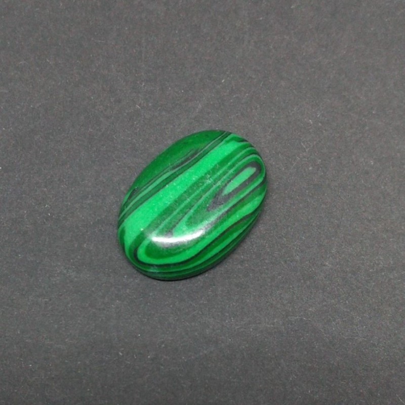 Malachite Cabochon (Pressed) 25x18mm