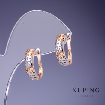 Xuping Earrings 5x16mm "18K Gold"