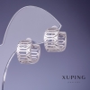 Xuping Rhodium Earrings 14x9mm