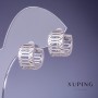 Xuping Rhodium Earrings 14x9mm