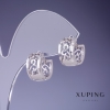 Xuping Rhodium Earrings 14x8mm