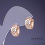Earrings Xuping 15x7mm "18K Gold"