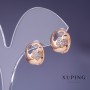 Xuping Earrings 13mm Gold Plated 18K