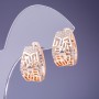Earrings Xuping 12×18mm "18K Gold Plated"