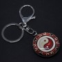 Yin Yang Keyring, length 10cm