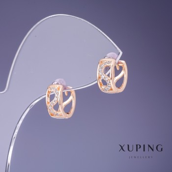 Earrings Xuping 11x5mm "18K Gold Plating"