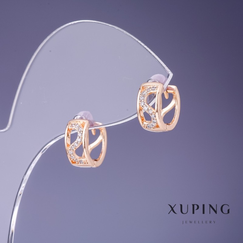 Earrings Xuping 11x5mm "18K Gold Plating"