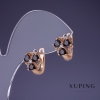 Earrings Xuping 12×10mm "18K Gold Plated"