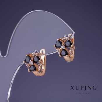 Earrings Xuping 12×10mm "18K Gold Plated"