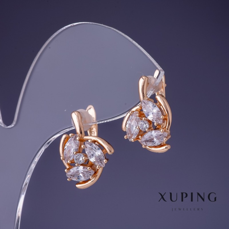 Earrings Xuping 17x14mm "18K Gold Plating"