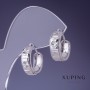 Earrings Xuping Rhodium 6x15mm