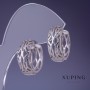Earrings Xuping Rhodium 20×8 mm