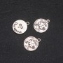 Pendant Finding Zodiac Aries, diameter 17mm packaging 20g ± 12 pieces