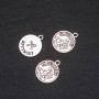 Fittings Pendant Zodiac Archer, diameter 17mm packaging 20g ± 13 pcs