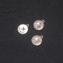 Pendant Zodiac Sagittarius, 12mm diameter packaging 20g ± 18 pcs