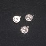 Closure Pendant Zodiac Capricorn, 12mm diameter packaging 20g ± 19pcs