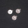 Pendant Findings Zodiac Libra, diameter 12mm, packaging 20g ± 19 pieces