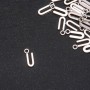 Pendant Finding Letter "U" 17x7mm packaging 20g (±30 pcs)