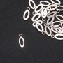 Findings Pendant Letter "O" 17x7mm pack 20g (+/- 25 pcs)